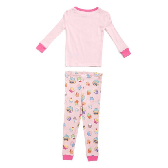 PETE THE CAT Pink Toddler Girls 2pc Top And Pants Pajamas Set - Picture 2 of 2